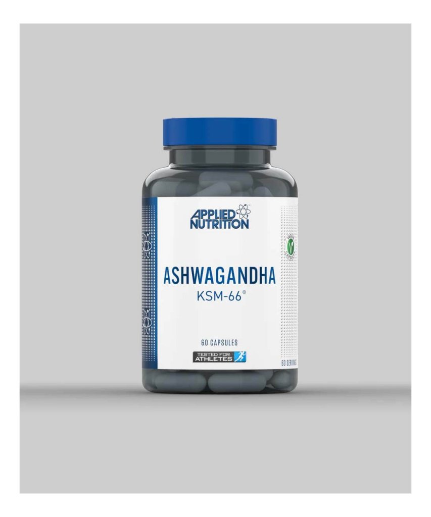 ASHWAGANDHA KSM-66 – Applied Nutrition | 60 Capsules
