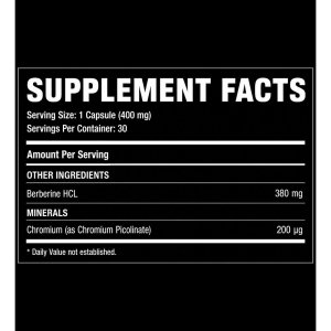 Berberine-Cr – Impact Sport Nutrition | 30 Gélules