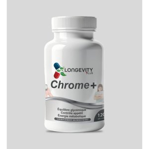 Chrome plus - LongevityPlus | 120 Gelules Longevity Plus Tunisie