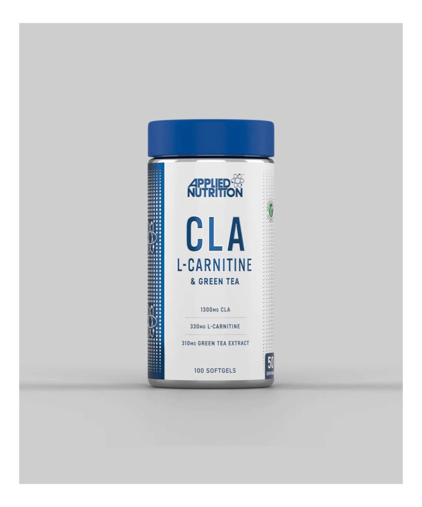 CLA, L-CARNITINE & GREEN TEA – Applied Nutrition | 100 SOFTGELS