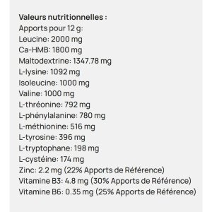 EAA – Essential Amino Acids – Eric Favre® | 500g