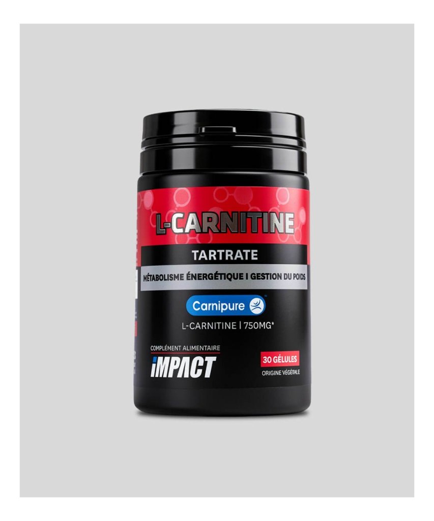 L-Carnitine CARNIPURE® – Impact Sport Nutrition | 30 Gélules