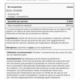 Maca – Real Pharm | 90 caps