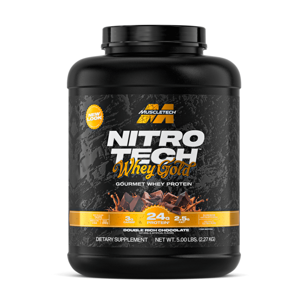 Muscltech NITRO TECH 100% WHEY GOLD 5 LBS – 2.27 KG