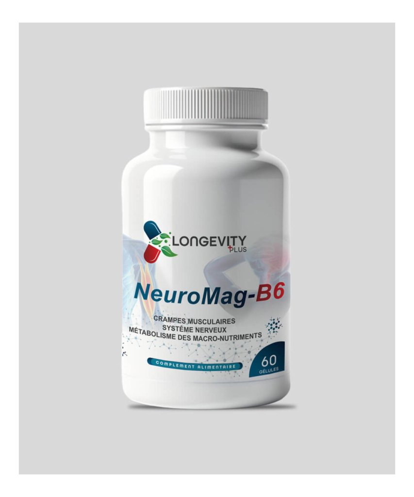 NeuroMag-B6 – Longevity Plus | 60 Gélules