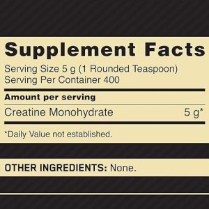 Optimum Nutrition Micronized Creatine – 300g