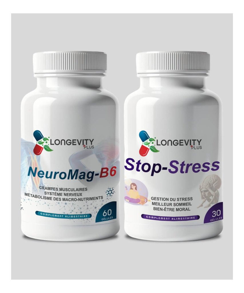 Pack Anti-Stress Magnésium | LongevityPlus