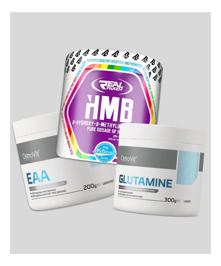 Pack Récupération & Protection Musculaire – EAA + Glutamine + HMB