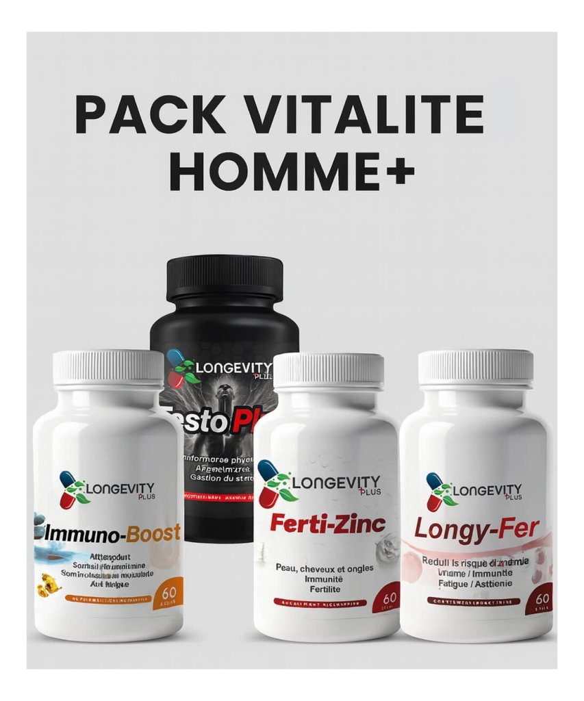 Pack Vitalité Homme+