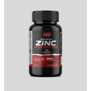 Premium Zinc Chelated Minerals - IQ SUPPS | 30 Capsules Autre Tunisie