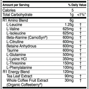 Rule 1 Pre Amino 30serv